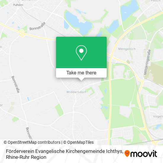 Förderverein Evangelische Kirchengemeinde Ichthys map