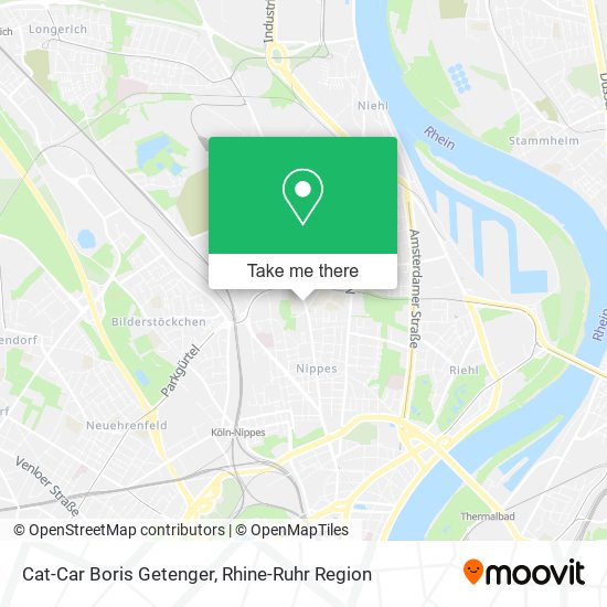 Cat-Car Boris Getenger map