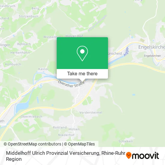 Карта Middelhoff Ulrich Provinzial Versicherung