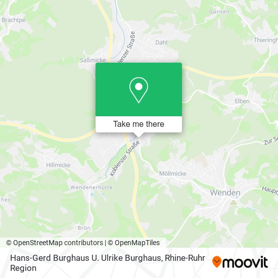 Hans-Gerd Burghaus U. Ulrike Burghaus map