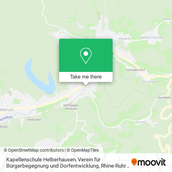 Kapellenschule Helberhausen, Verein für Bürgerbegegnung und Dorfentwicklung map