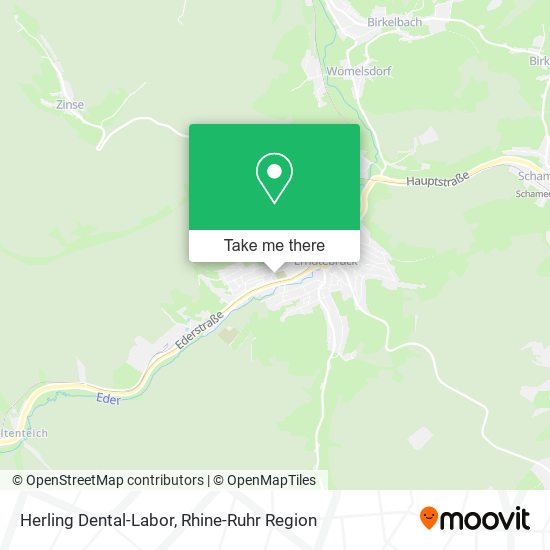 Herling Dental-Labor map