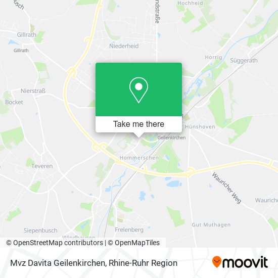 Mvz Davita Geilenkirchen map