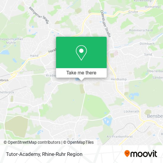 Tutor-Academy map