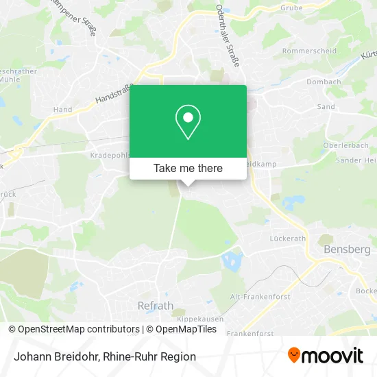 Карта Johann Breidohr