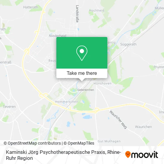 Карта Kaminski Jörg Psychotherapeutische Praxis