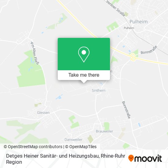 Карта Detges Heiner Sanitär- und Heizungsbau
