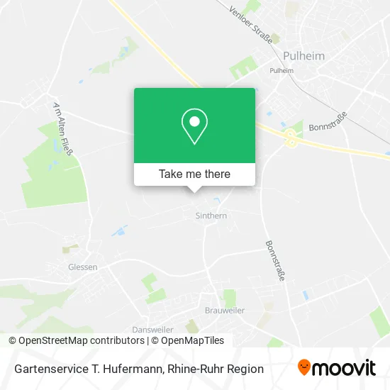 Карта Gartenservice T. Hufermann