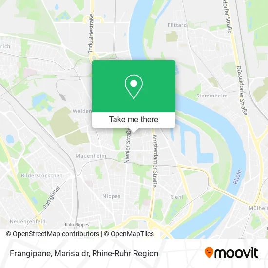 Карта Frangipane, Marisa dr