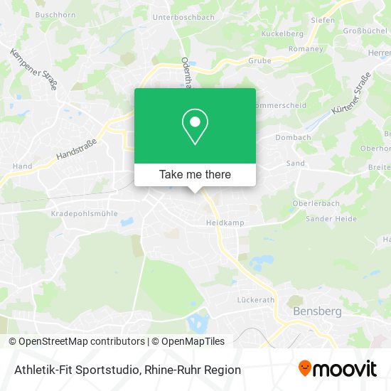 Athletik-Fit Sportstudio map
