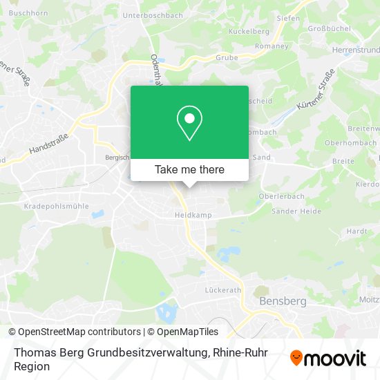 Thomas Berg Grundbesitzverwaltung map
