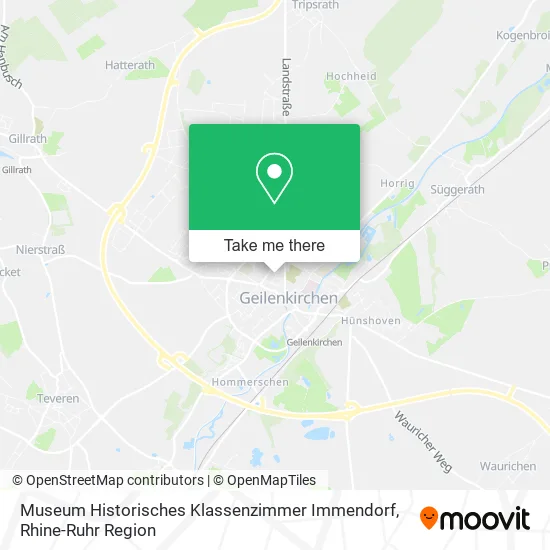 Карта Museum Historisches Klassenzimmer Immendorf