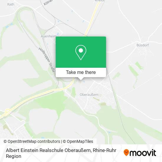 Карта Albert Einstein Realschule Oberaußem