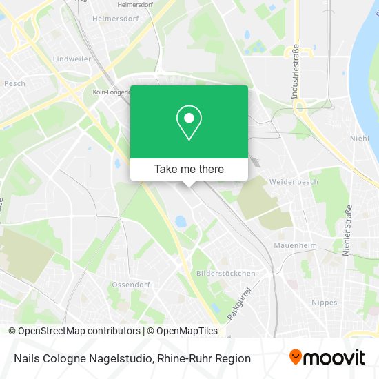 Nails Cologne Nagelstudio map