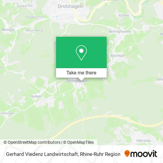 Карта Gerhard Viedenz Landwirtschaft
