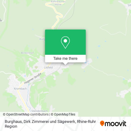 Burghaus, Dirk Zimmerei und Sägewerk map