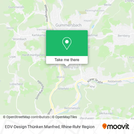 Карта EDV-Design Thünken Manfred