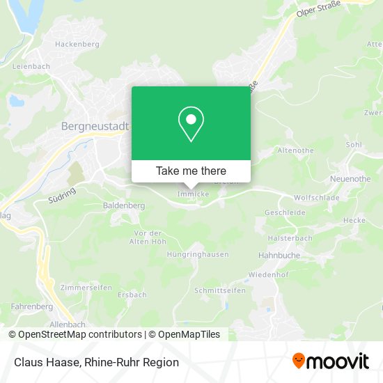 Claus Haase map