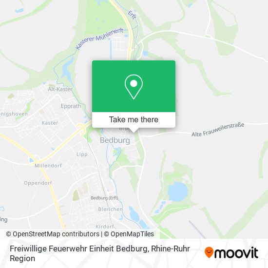 Freiwillige Feuerwehr Einheit Bedburg map