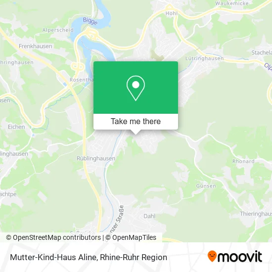 Карта Mutter-Kind-Haus Aline