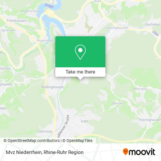 Карта Mvz Niederrhein