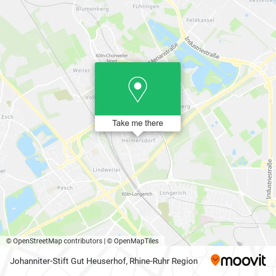 Карта Johanniter-Stift Gut Heuserhof