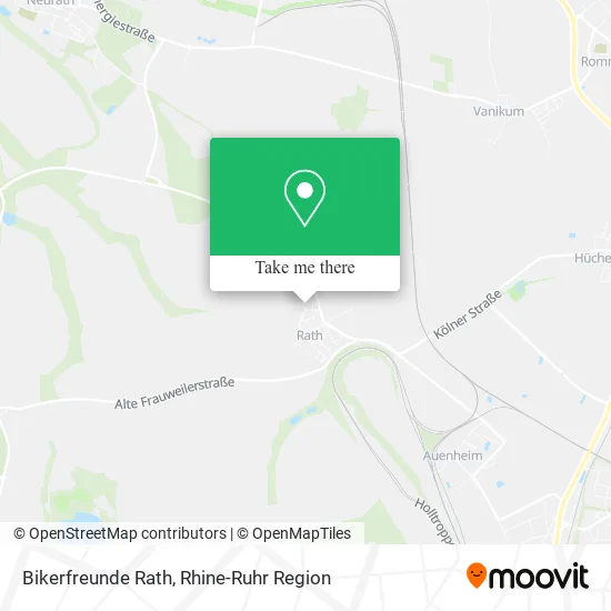 Карта Bikerfreunde Rath