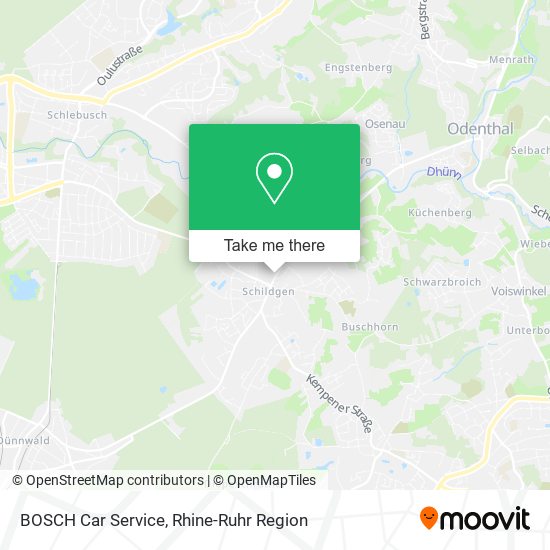 BOSCH Car Service map