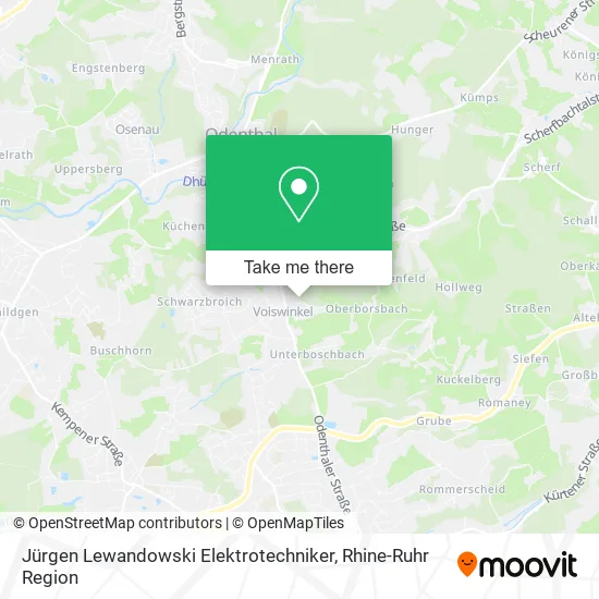 Карта Jürgen Lewandowski Elektrotechniker