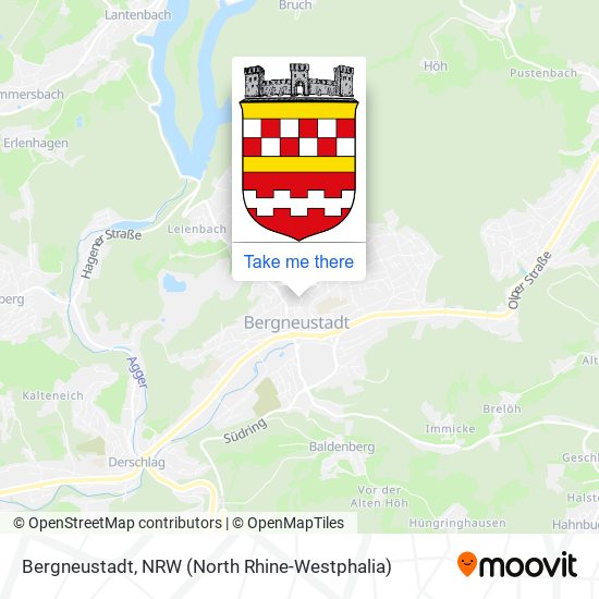 Bergneustadt map