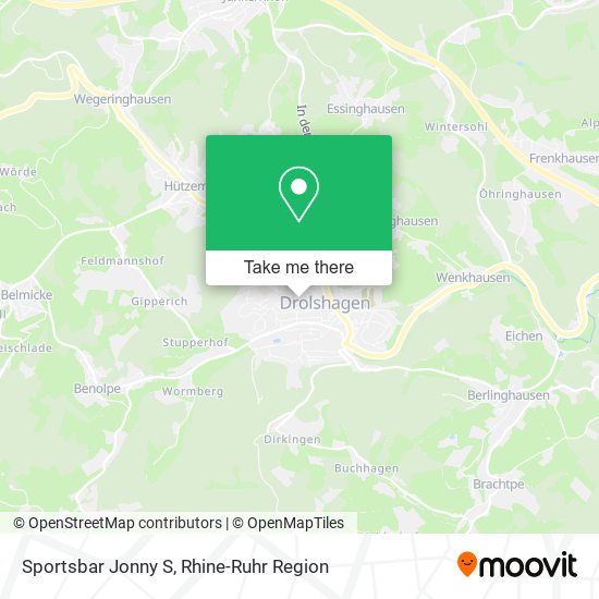 Sportsbar Jonny S map