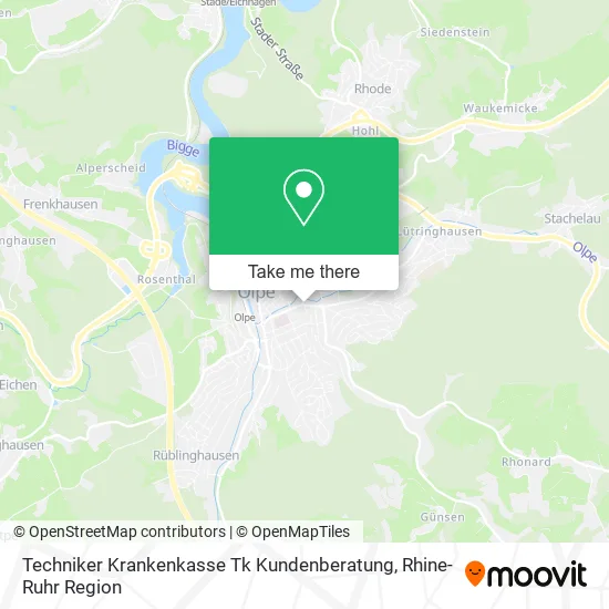 Карта Techniker Krankenkasse Tk Kundenberatung