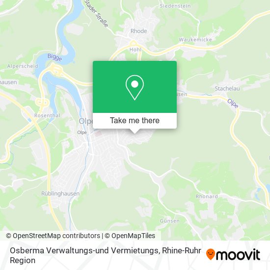 Osberma Verwaltungs-und Vermietungs map