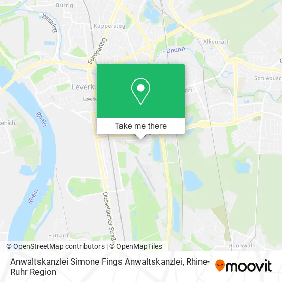 Карта Anwaltskanzlei Simone Fings Anwaltskanzlei