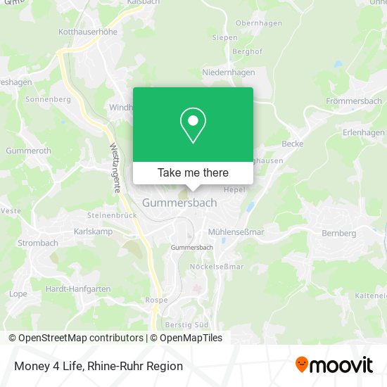 Money 4 Life map