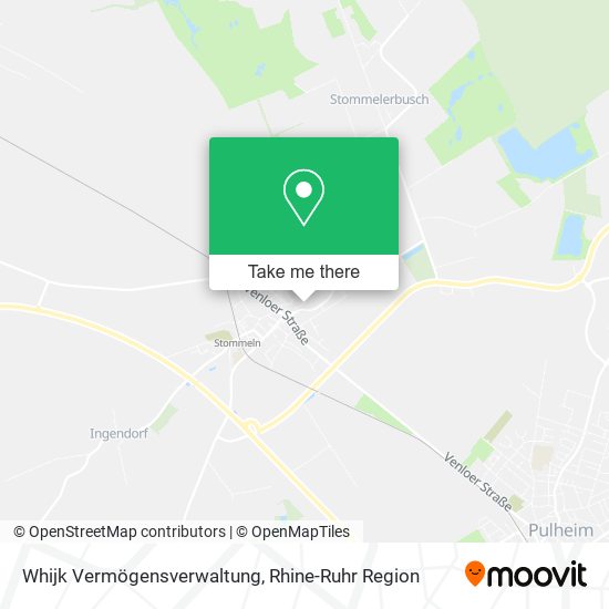 Whijk Vermögensverwaltung map