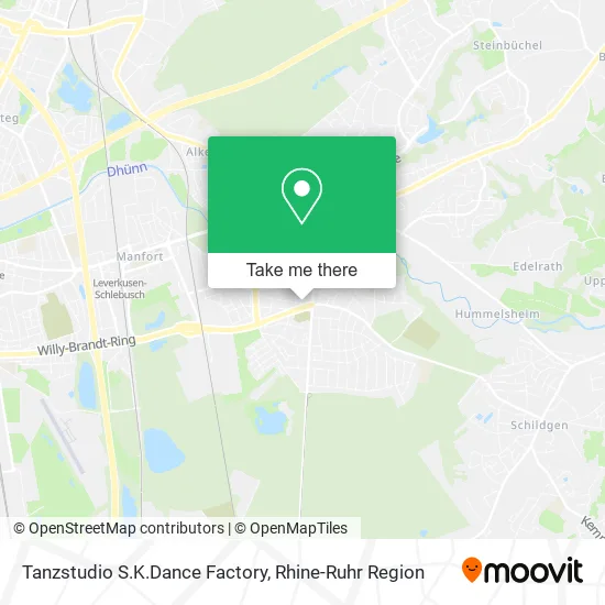 Карта Tanzstudio S.K.Dance Factory