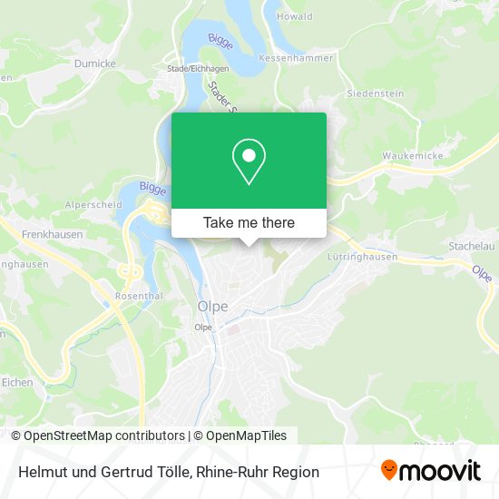 Helmut und Gertrud Tölle map