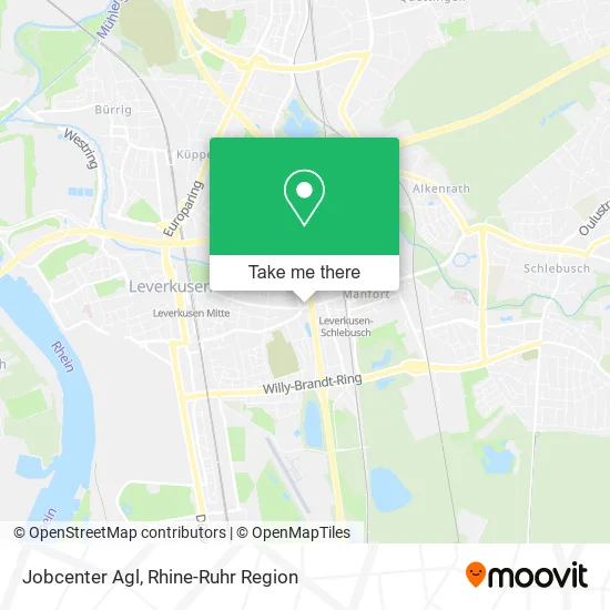 Карта Jobcenter Agl