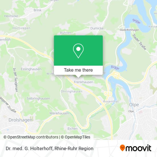 Dr. med. G. Holterhoff map