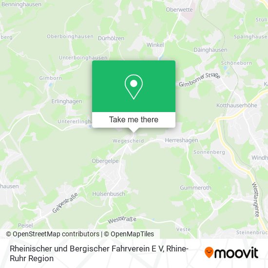 Rheinischer und Bergischer Fahrverein E V map
