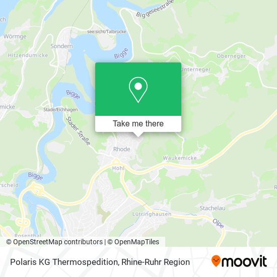 Polaris KG Thermospedition map