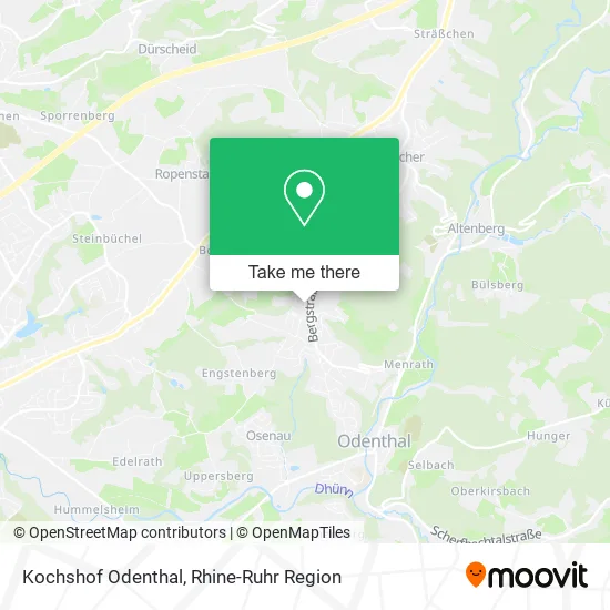 Карта Kochshof Odenthal