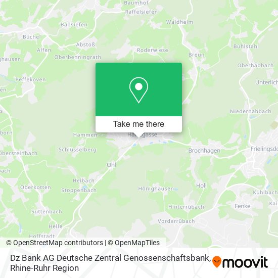 Dz Bank AG Deutsche Zentral Genossenschaftsbank map