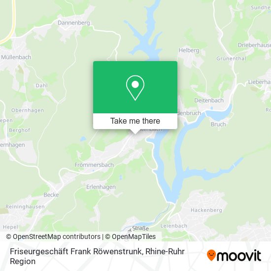 Friseurgeschäft Frank Röwenstrunk map