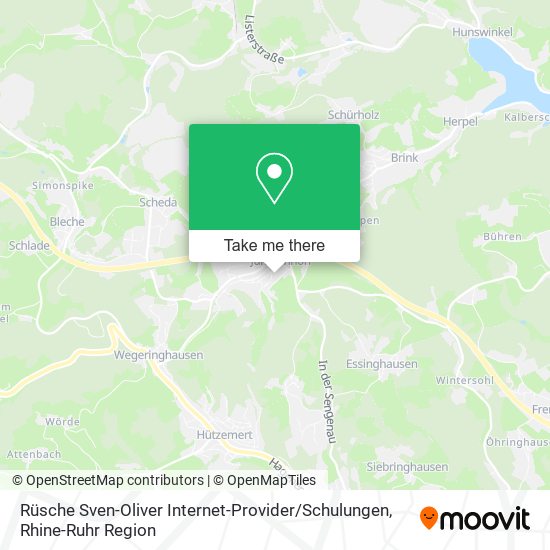 Rüsche Sven-Oliver Internet-Provider / Schulungen map