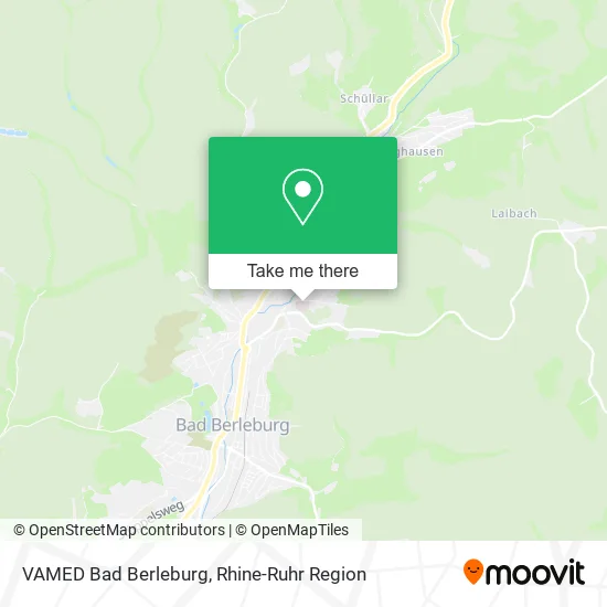 Карта VAMED Bad Berleburg