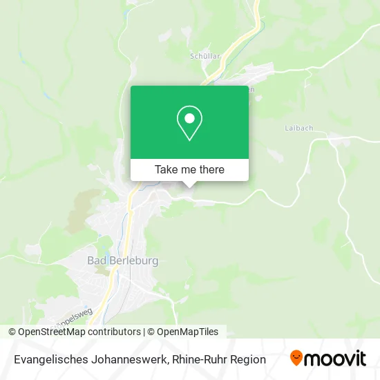 Карта Evangelisches Johanneswerk