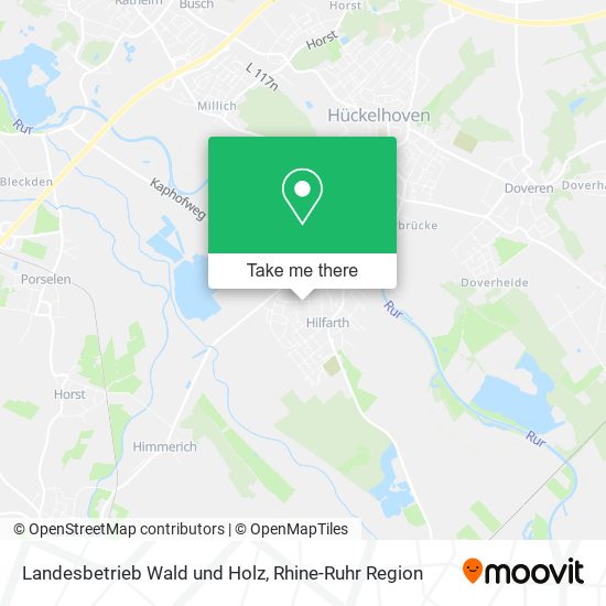 Landesbetrieb Wald und Holz map