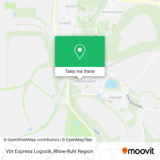 Карта Vbt Express Logistik